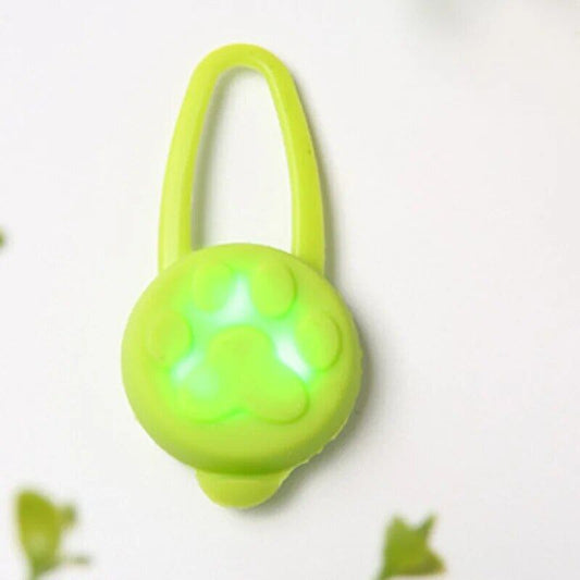 Colorful LED Flashlight Dog Collar Glowing Pendant